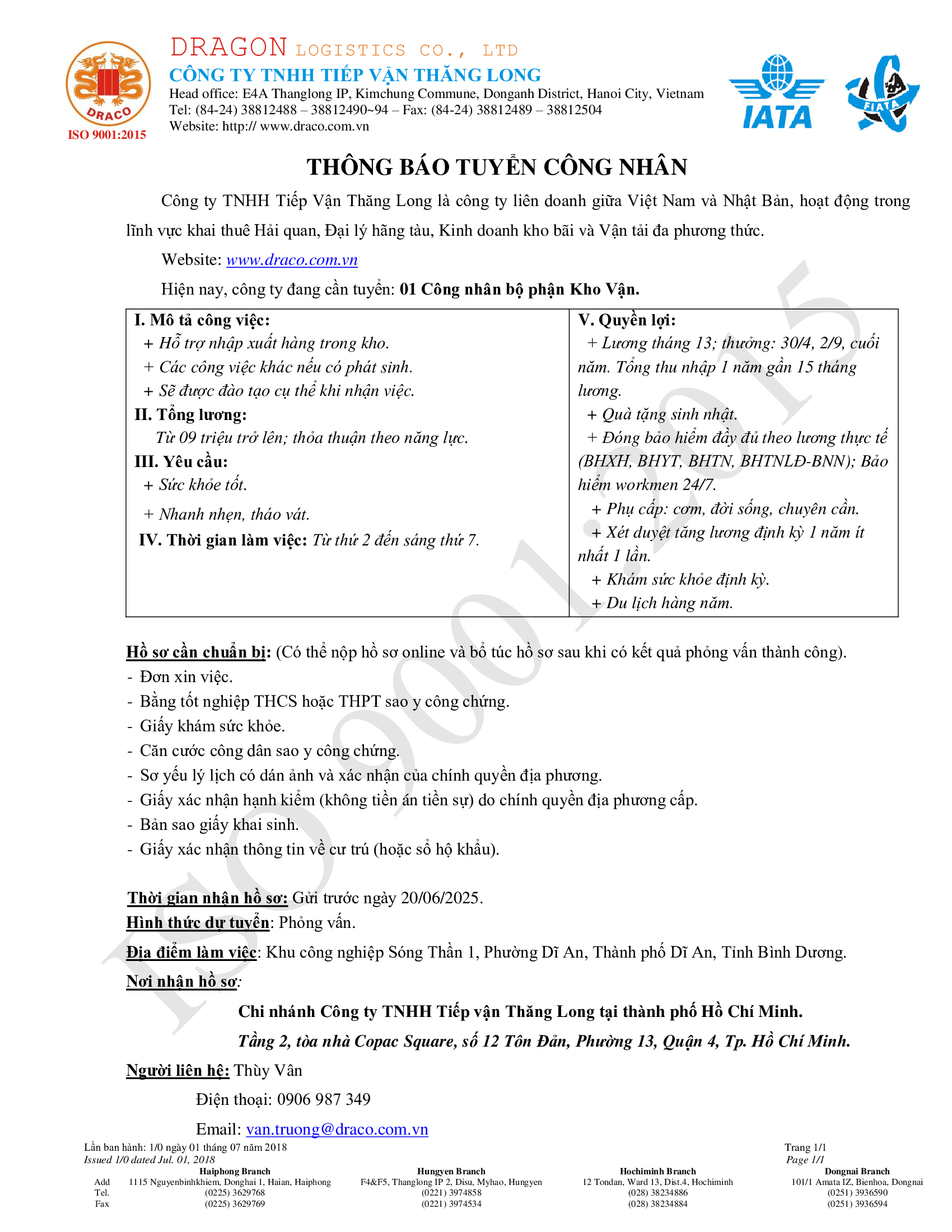 lĩnh vực hoạt động
